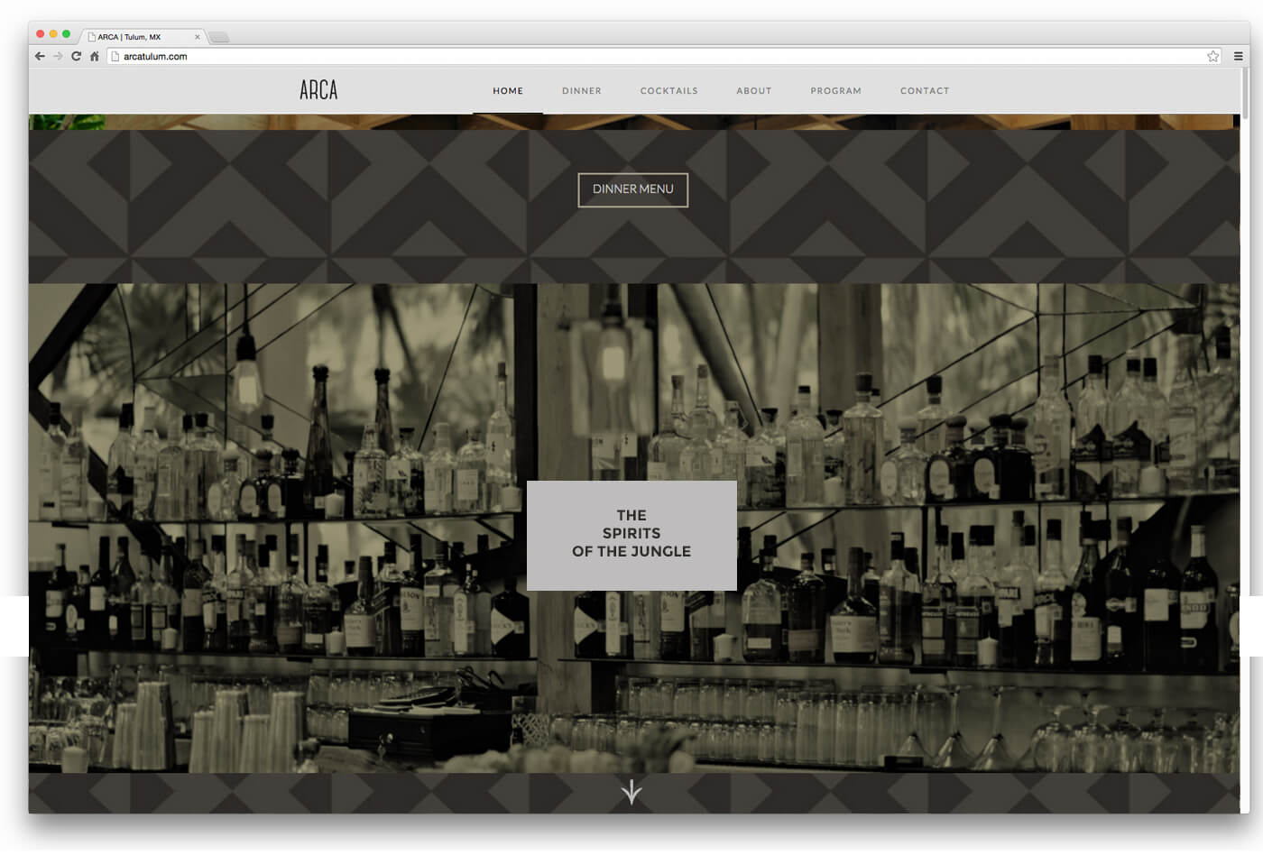 Arca_website.spirits